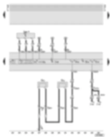 Wiring Diagram  AUDI A6 2001 - Dash panel insert - analogue clock - brake pad/lining wear warning - radio controlled clock