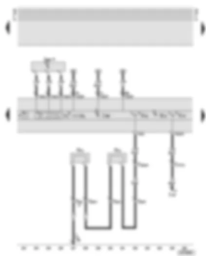 Wiring Diagram  AUDI A6 2002 - Dash panel insert - analogue clock - brake pad/lining wear warning - radio controlled clock