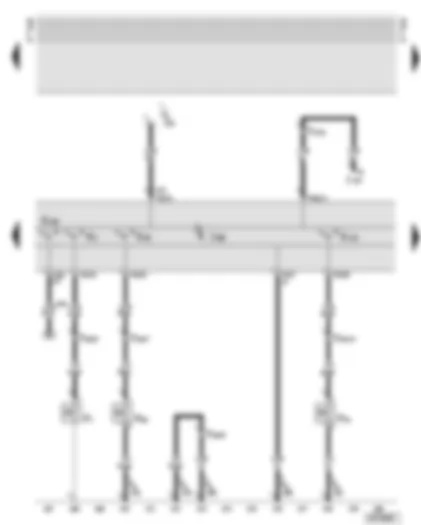 Wiring Diagram  AUDI A6 2002 - Dash panel insert - oil pressure switch - coolant shortage indicator switch - brake fluid level warning contact
