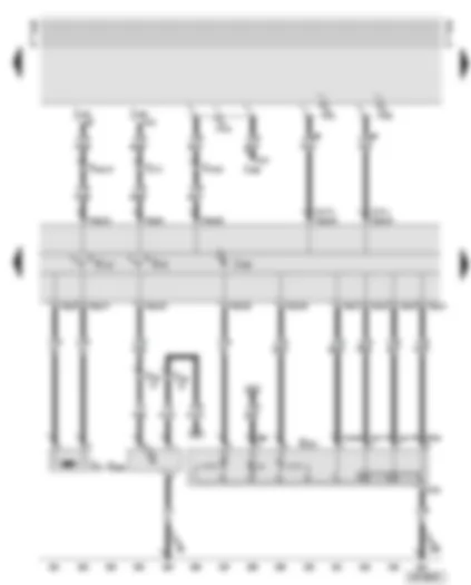 Wiring Diagram  AUDI A6 2001 - Dash panel insert - immobilizer reading coil - oil level/oil temperature sender - function selection switch II in centre console