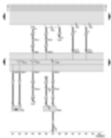 Wiring Diagram  AUDI A6 2000 - Dash panel insert - immobilizer reading coil - oil level/oil temperature sender