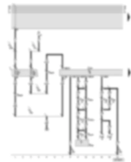 Wiring Diagram  AUDI A6 2001 - Operating electronics control unit (telephone) - microphone for telephone