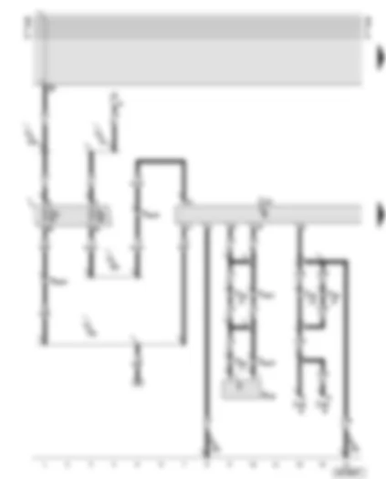 Wiring Diagram  AUDI A6 2000 - Operating electronics control unit (telephone) - microphone for telephone