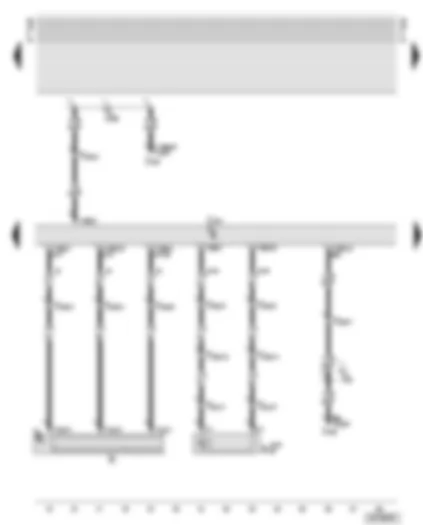 Wiring Diagram  AUDI A6 2001 - Operating electronics control unit (telephone) - telephone/navigation systems loudspeaker