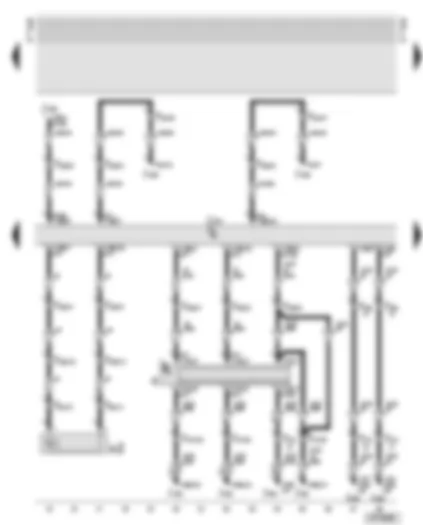 Wiring Diagram  AUDI A6 2002 - Operating electronics control unit (telephone) - telephone/navigation systems loudspeaker