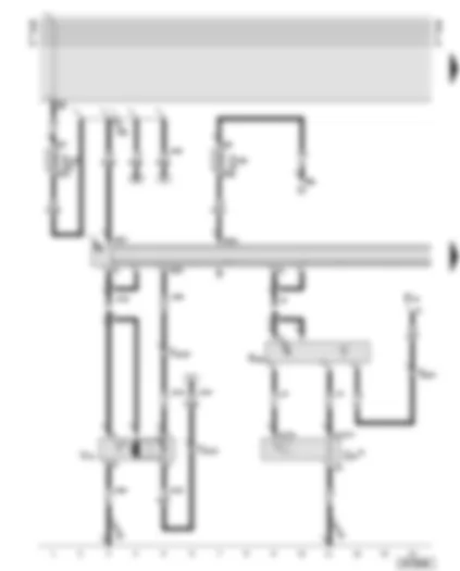 Wiring Diagram  AUDI A6 2000 - Radio - rear window aerial - aerial motor