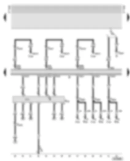 Wiring Diagram  AUDI A6 2000 - Radio - amplifier with bass loudspeaker