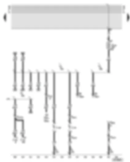 Wiring Diagram  AUDI A6 2001 - Basic wiring for radio - connection for switch illumination - shelf illumination