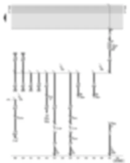 Wiring Diagram  AUDI A6 2002 - Basic wiring for radio - connection for switch illumination - shelf illumination