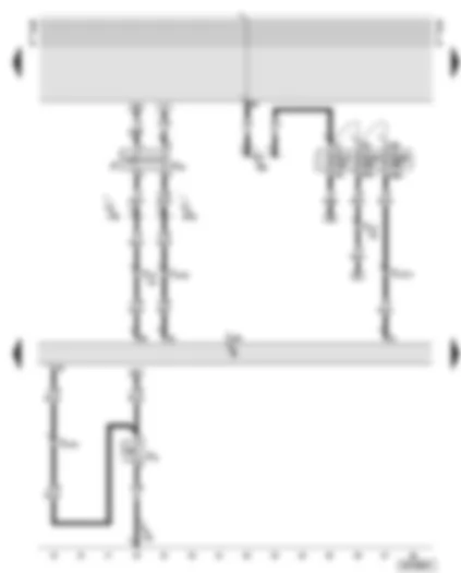 Wiring Diagram  AUDI A6 2001 - ABS with EDL control unit - brake light switch - handbrake warning switch
