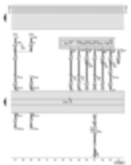 Wiring Diagram  AUDI A6 2002 - ABS with EDL control unit - ABS warning lamp