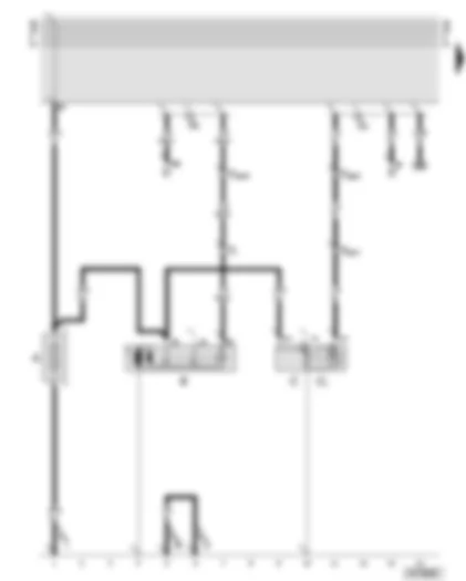 Wiring Diagram  AUDI A6 2001 - Battery - starter - alternator