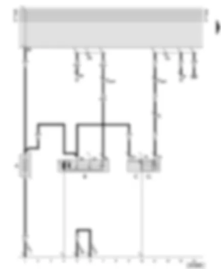 Wiring Diagram  AUDI A6 2000 - Battery - starter - alternator