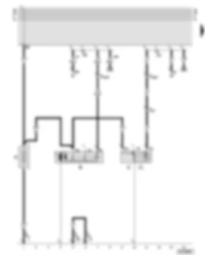 Wiring Diagram  AUDI A6 2000 - Battery - starter - alternator