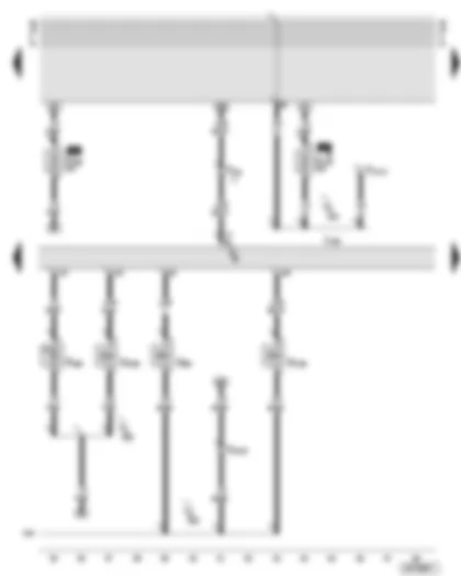 Wiring Diagram  AUDI A6 2002 - Motronic control unit - activated charcoal filter system solenoid valve 1 (pulsed)