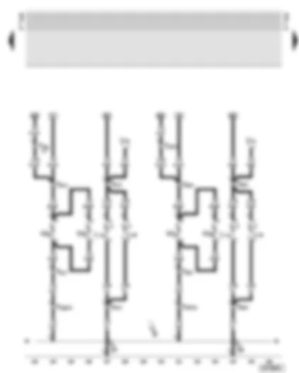 Wiring Diagram  AUDI A6 2002 - Door warning lamps - door handle lighting - ashtray illumination