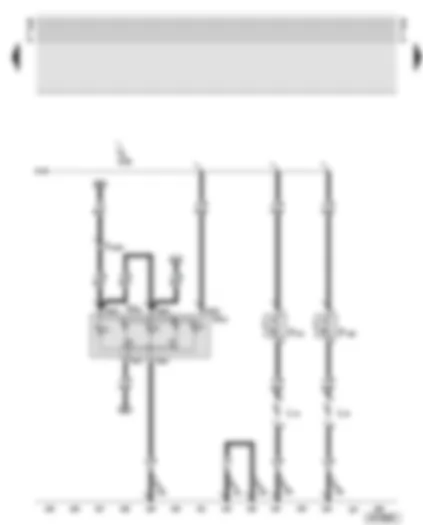 Wiring Diagram  AUDI A6 2002 - Front reading lamps - illumination for vanity mirrors