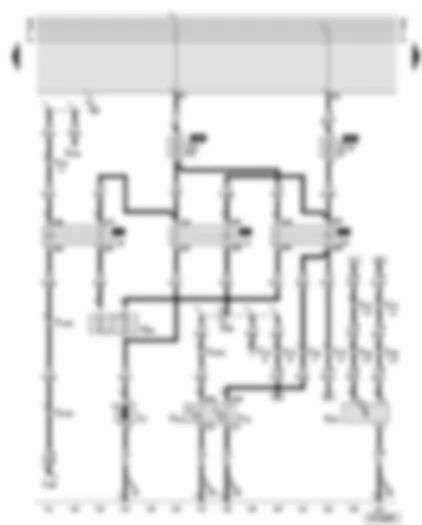 Wiring Diagram  AUDI A6 2002 - Engine cooling for diesel engines 2.5 litre TDI engine - AKE (allroad models)