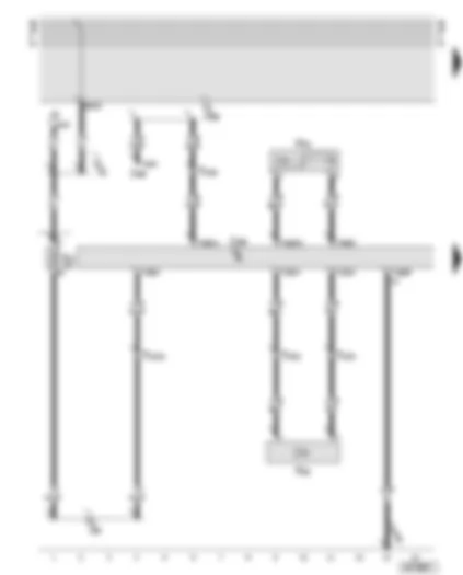 Wiring Diagram  AUDI A6 2005 - Parking aid control unit - rear parking aid warning buzzer