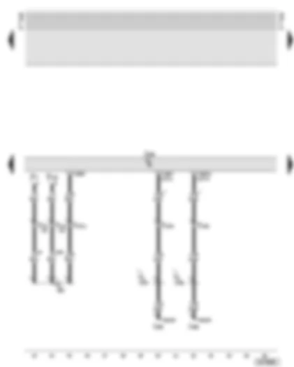 Wiring Diagram  AUDI A6 2003 - Parking aid control unit - reversing light switch