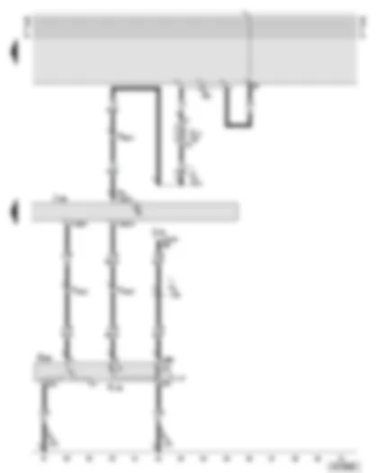 Wiring Diagram  AUDI A6 2001 - Parking aid control unit - parking aid button