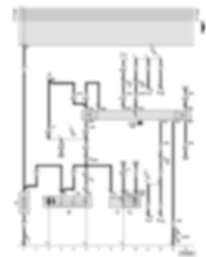 Wiring Diagram  AUDI A6 2001 - Battery - starter - alternator - starter inhibitor and reversing light relay