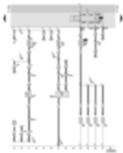 Wiring Diagram  AUDI A6 2000 - Glow plug relay - glow plugs - reversing light