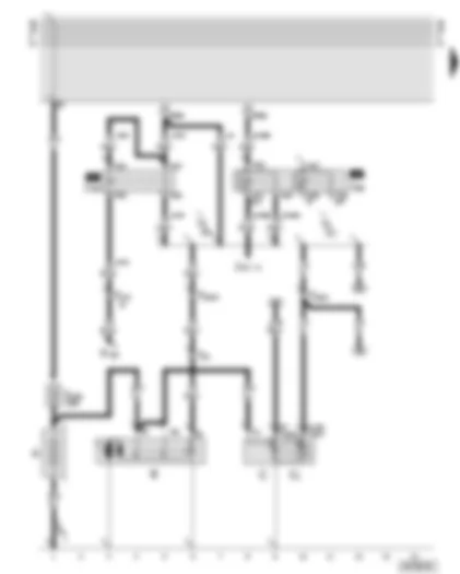 Wiring Diagram  AUDI A6 2005 - Battery - starter - alternator - starter inhibitor relay - starter inhibitor and reversing light relay