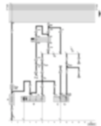 Wiring Diagram  AUDI A6 2005 - Battery - starter - alternator - starter inhibitor relay