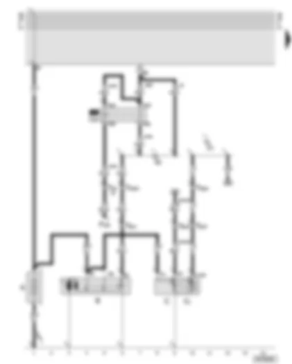 Wiring Diagram  AUDI A6 2000 - Battery - starter - alternator - starter inhibitor relay