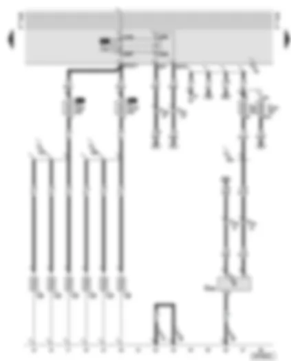 Wiring Diagram  AUDI A6 2001 - Glow plugs - relay for glow plugs