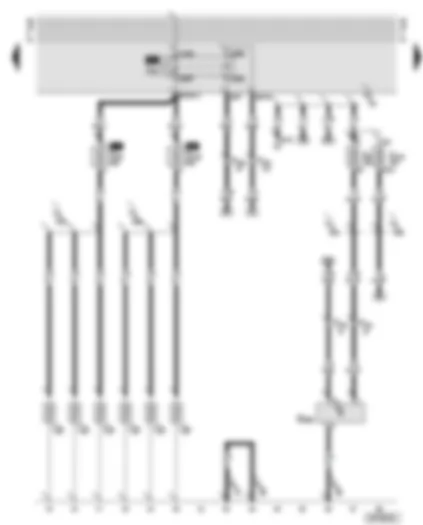 Wiring Diagram  AUDI A6 2002 - Glow plugs - relay for glow plugs