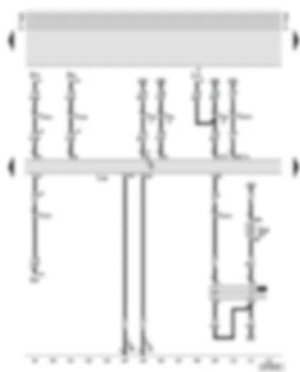 Wiring Diagram  AUDI A6 2002 - Diesel direct injection system control unit