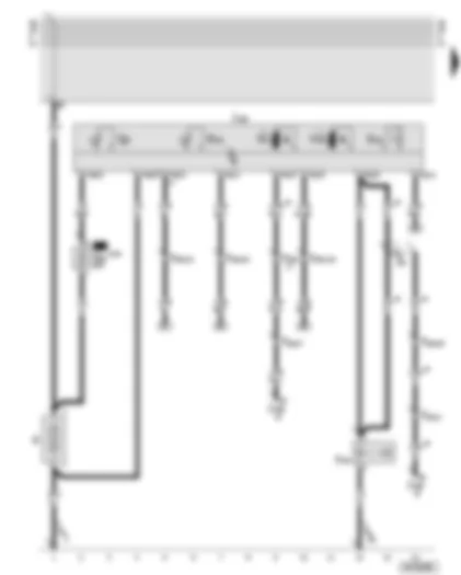 Wiring Diagram  AUDI A6 2001 - Battery - heater control unit