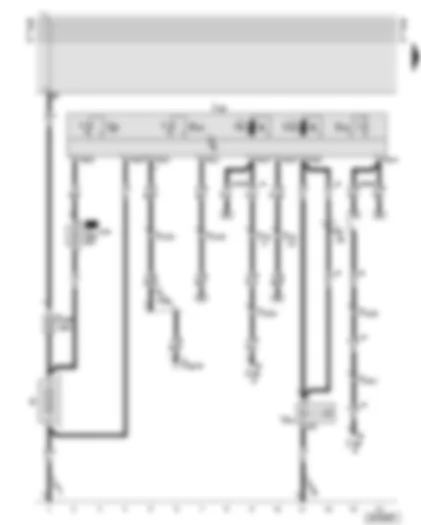 Wiring Diagram  AUDI A6 2005 - Battery - heater control unit