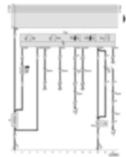 Wiring Diagram  AUDI A6 2000 - Battery - heater control unit