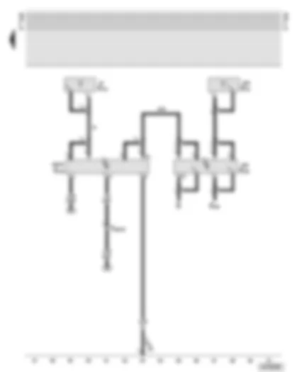 Wiring Diagram  AUDI A6 2001 - Auxiliary heating radio wave receiver - radio/telephone/auxiliary heater aerial