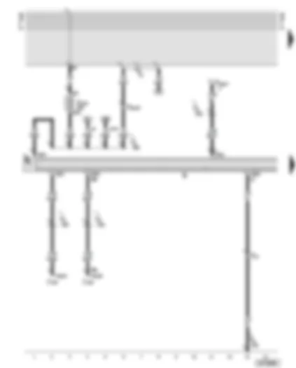 Wiring Diagram  AUDI A6 2001 - Radio - diagnosis connection