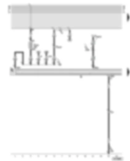 Wiring Diagram  AUDI A6 2002 - Radio - diagnosis connection