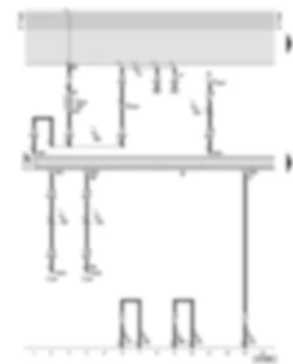 Wiring Diagram  AUDI A6 2000 - Radio - diagnosis connection