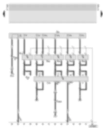 Wiring Diagram  AUDI A6 2002 - Aerials for radio Symphony (saloon models)