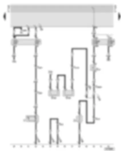 Wiring Diagram  AUDI A6 2002 - Number plate light - glass breakage sensors - rear side windows