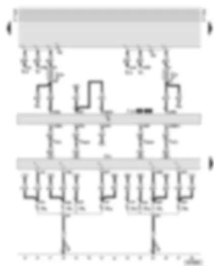 Wiring Diagram  AUDI A6 2001 - Trailer socket - bulb monitoring device