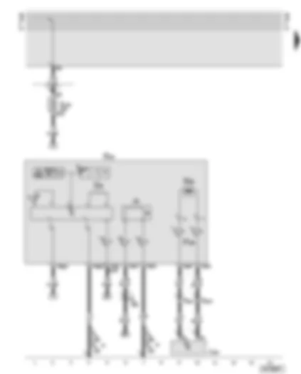 Wiring Diagram  AUDI A6 2000 - Operating unit in steering wheel