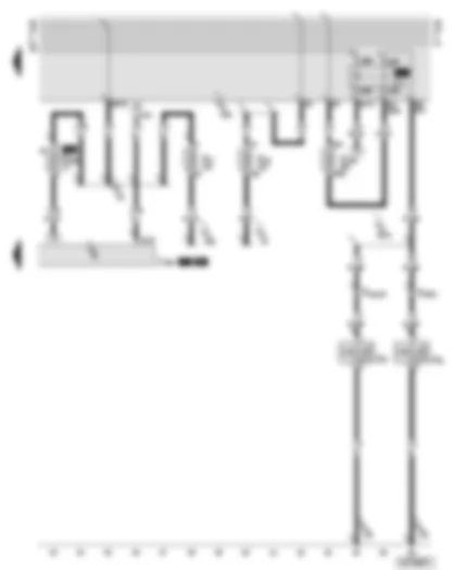 Wiring Diagram  AUDI A6 2002 - Multi-function steering wheel control unit - dual tone horn relay - high tone horn - low tone horn