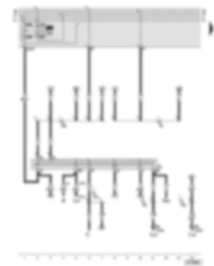 Wiring Diagram  AUDI A6 2001 - Ignition/starter switch - X contact relief relay