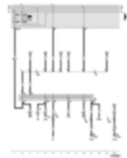 Wiring Diagram  AUDI A6 2000 - Ignition/starter switch - X contact relief relay