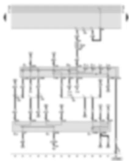 Wiring Diagram  AUDI A6 2000 - Lighting switch - headlight dipper switch