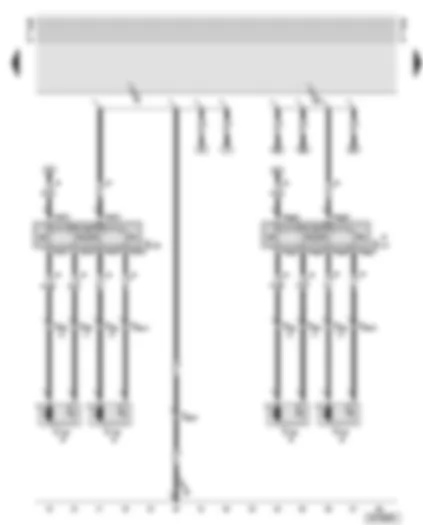 Wiring Diagram  AUDI A6 2000 - Lumbar support adjustment for driver