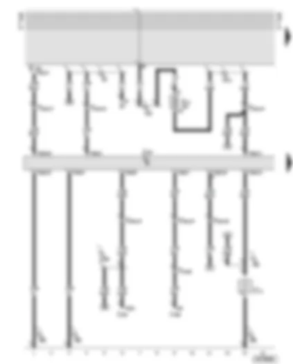 Wiring Diagram  AUDI A6 2001 - Self-levelling suspension control unit